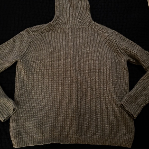 JENNI KAYNE cashmere sweater grey xs turtleneck EUC Retails for $595 - Picture 5 of 7